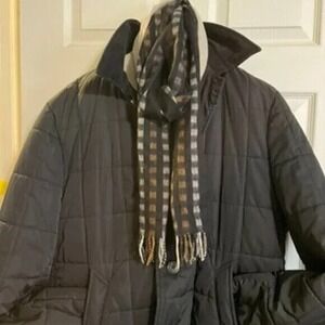 Lauren Ralph Lauren Men's Winter Rain‎ Coat Water Repellant 46L Corduroy Collar